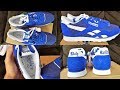Was This Sneaker Really An Unauthorized Pair?! Reebok Classic Nylon Nipsey Hussle Royal Blue Review!