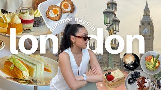 london diaries ☁ | where to stay, markets & street food, afternoon tea, greenwich park