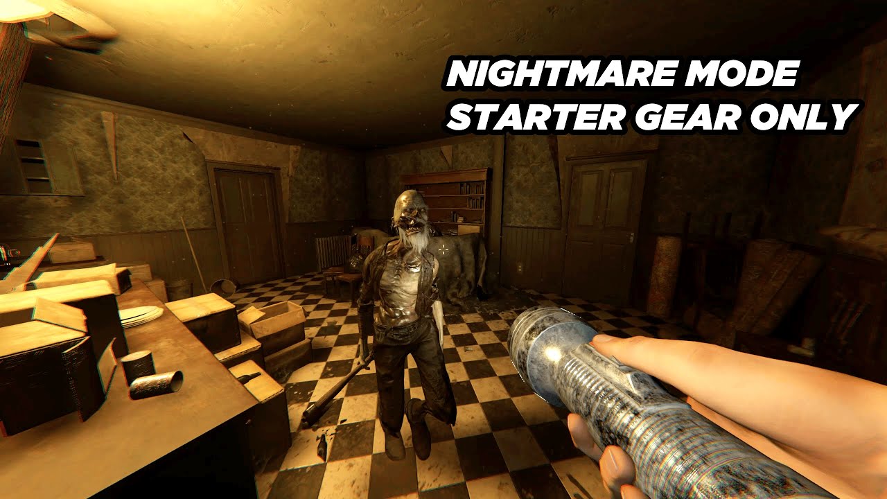 I Beat Nightmare Mode with ONLY Starter Items in Grafton Farmhouse