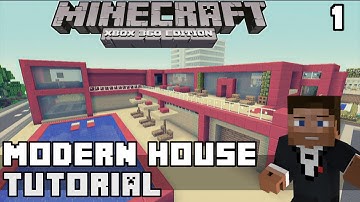 Minecraft Xbox 360 - Modern House Tutorial Part 1