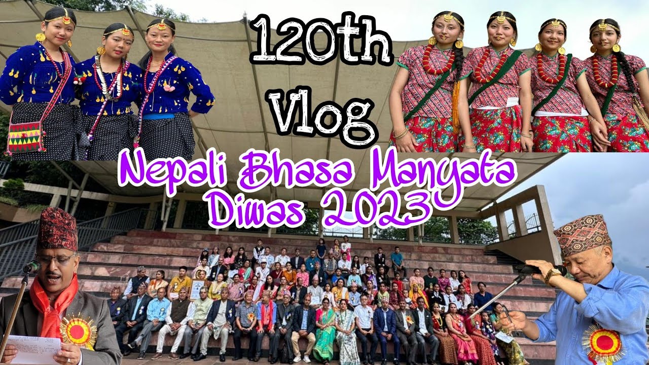 120th Vlog ll Nepali Bhasa Manyata Diwas 2023 ll Ranka Sikkim India