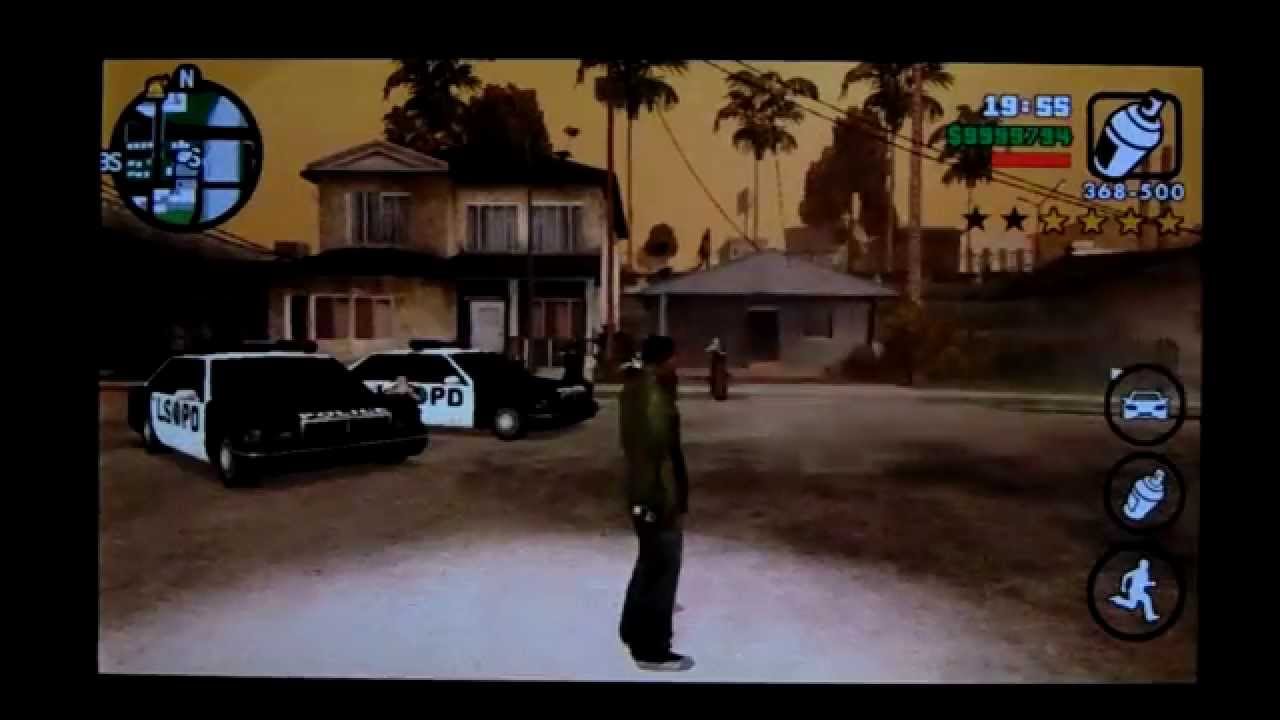 trucos GTA san andreas IPOD IPHONE IPAD IOS 8.4 YouTube