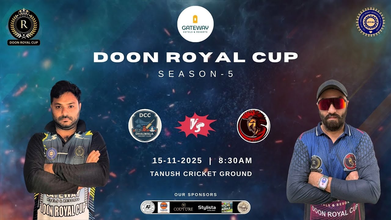 Doon Royal Cup Season-5 || Doon Gladiators vs DCC : Pre-Quarter Final ...