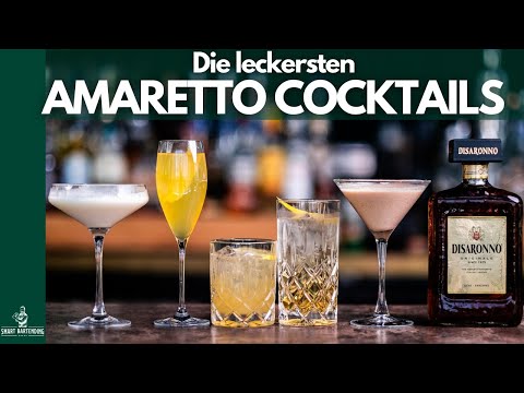 Video: Cocktails Mit Amaretto: Lecker Und Einfach