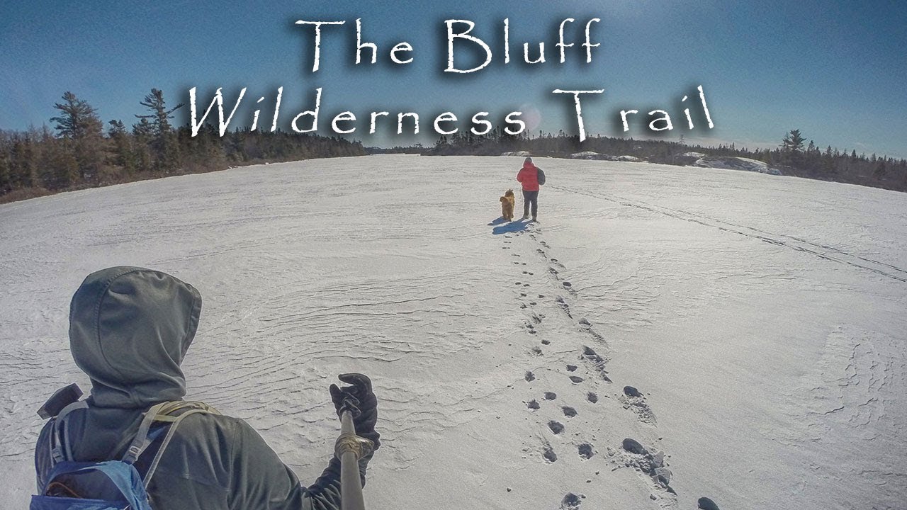 The Bluff Wilderness Trail - Cranberry Lake Winter Hike