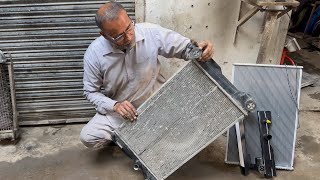 How Radiators Are Made In A Factory || Skilled Workers In Pakistan. #youtubeshorts #radiator #shorts