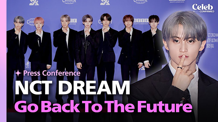 [Photo Time] NCT DREAM “Go Back To The Future” Comeback Press Conference | 250714 NCT DREAM