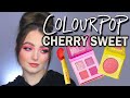 idk.. HELLO KITTY x COLOURPOP CHERRY SWEET PALETTE REVIEW AND TUTORIAL