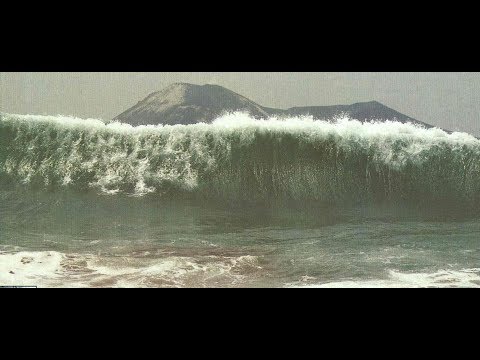 Tsunami. Japan Tsunami 2019