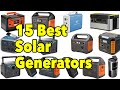 15 Best Solar Generators 2021