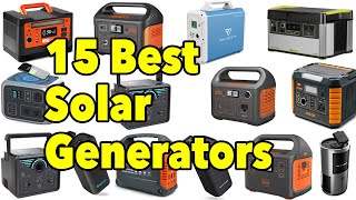 15 Best Solar Generators