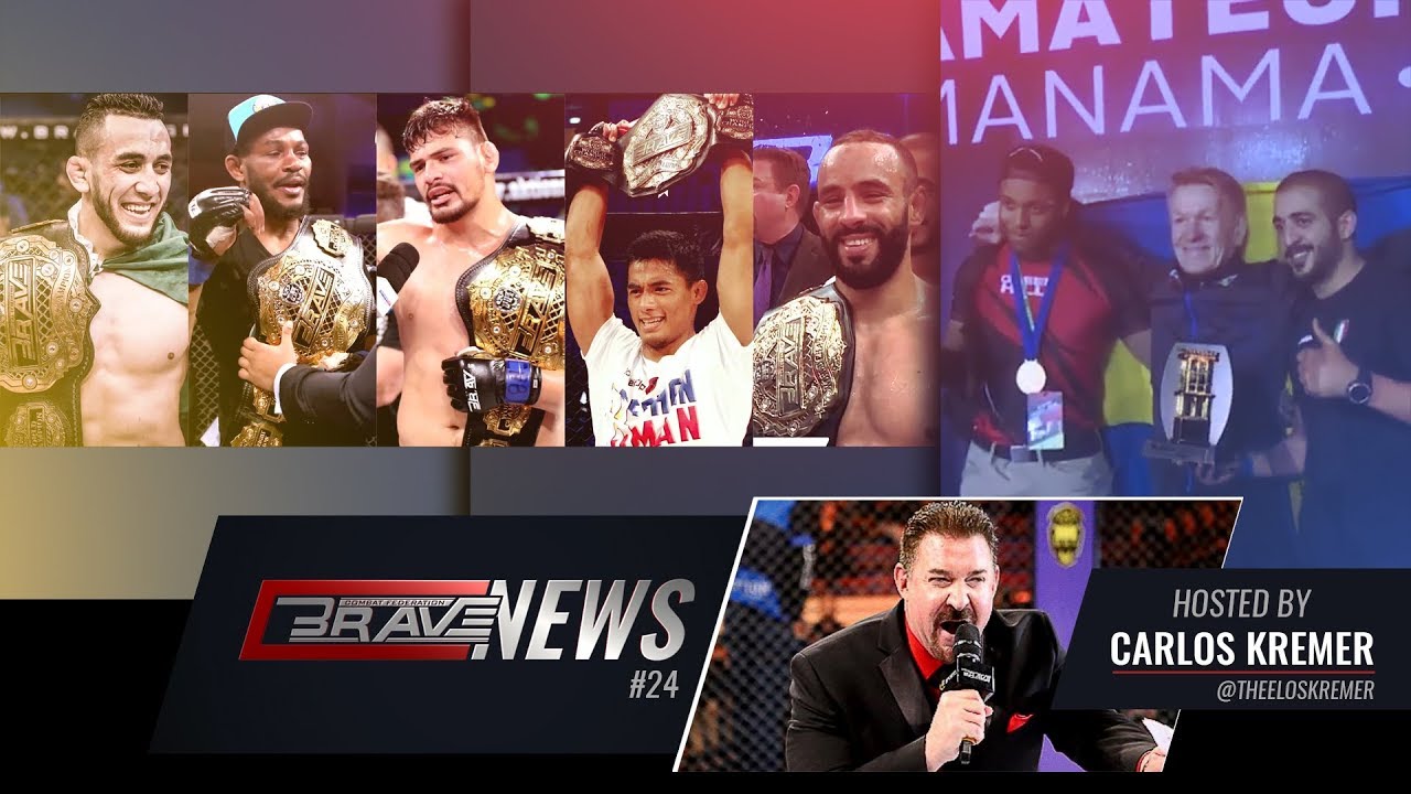 BRAVE NEWS #24 BRAVE CF 9 AND INTERNATIONAL COMBAT WEEK RECAP KHK BOXING LAUNCHED