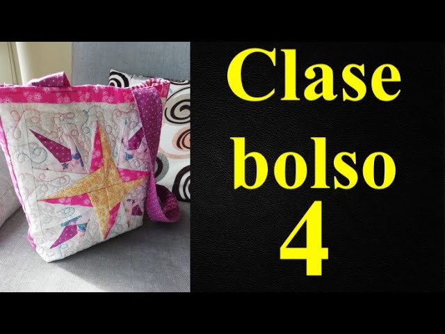 Clase 4 del bolso en técnica de papel con Piccolo: terminación del bolso.