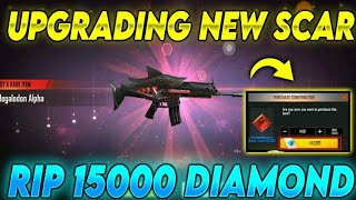 Upgrading Max Megalodon Alpha Scar || New Emote | R.I.P 15000 Diamonds #maxalphascar