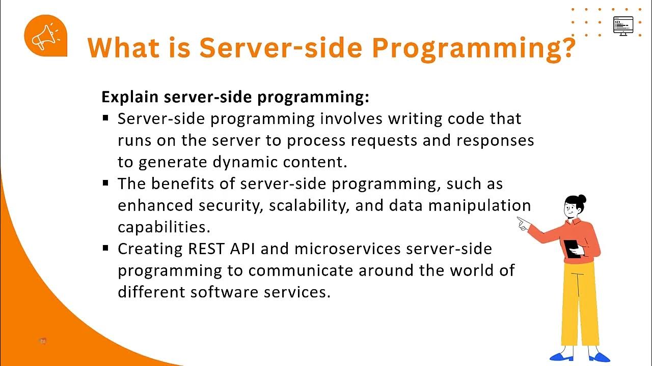 12a Introduction to server side programming languages - YouTube