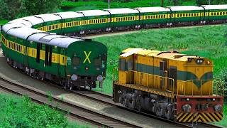 WDS6AD SHUNT ICF GARIBRATH EXPRESS TRAIN | BUMPY RAILROAD | Train Simulator | Railwork | NTG GAMING