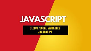 GLOBAL/LOCAL VARIABLES IN JAVASCRIPT Net Worth