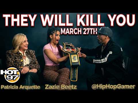Zazie Beets Wants Busta Rhymes To Fight With Her In They Will Kill You Movie