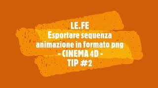 TIP #2 CINEMA 4D ESPORTARE ANIMAZIONE SENZA SFONDO (IDEALE PER VIDEOGAME!) screenshot 4