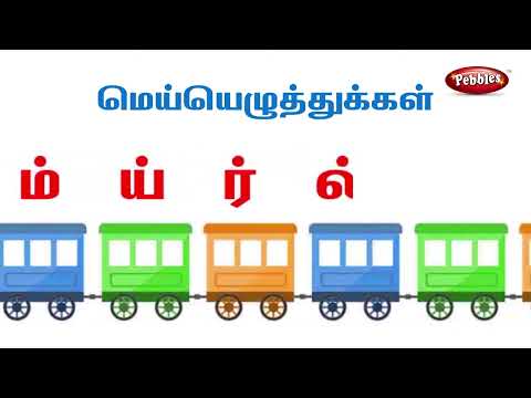 மெய்யெழுத்துக்கள் - அடிப்படைத் தமிழ் | Learn Basic Tamil words | Tamil