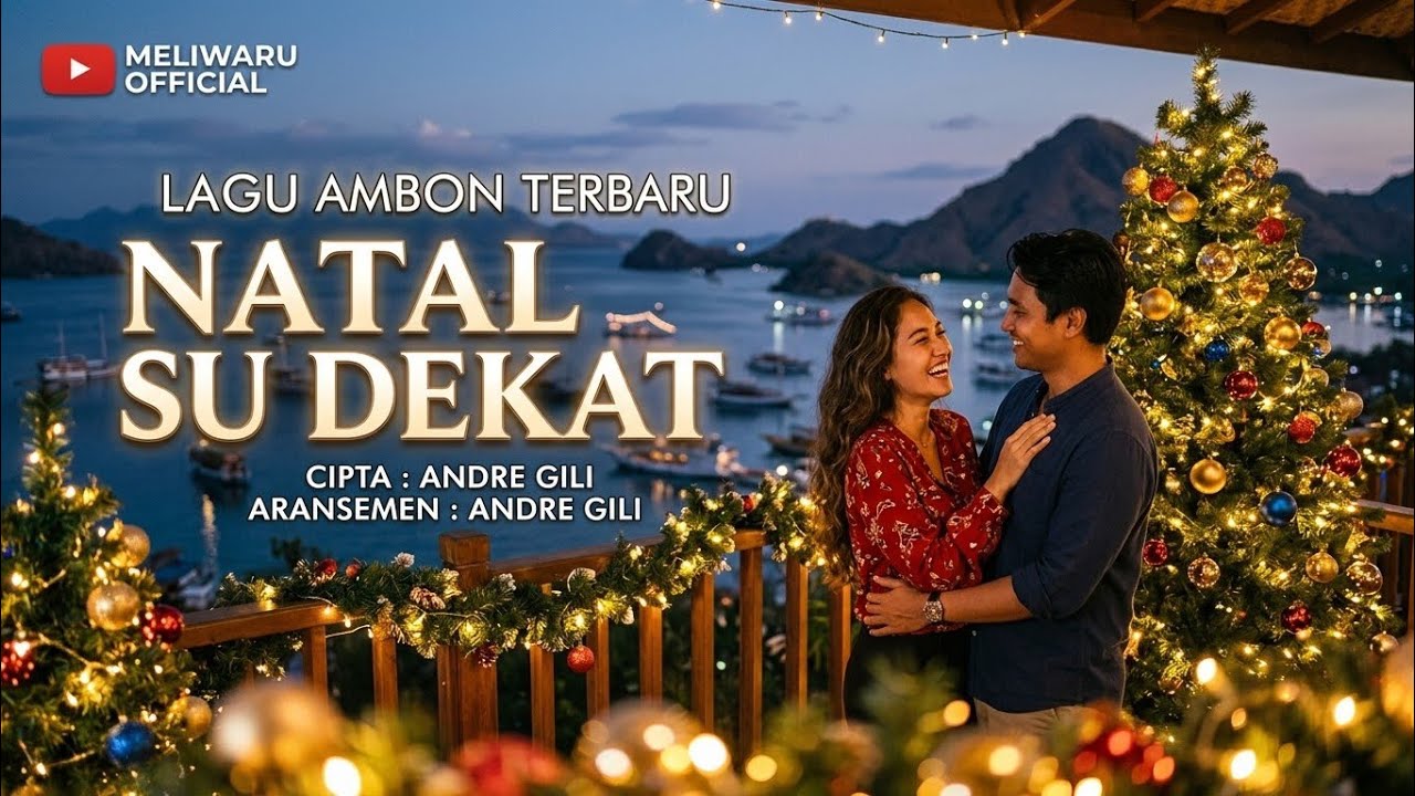 🎄 LAGU NATAL AMBON TERBARU 2026 – NATAL SU DEKAT | ANDRE GILI | MELIWARU OFFICIAL #viral #fyp #trend