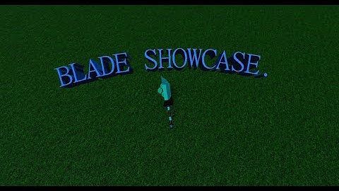 Roblox Script Showcase: Blade (Read Desc)