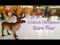 Schleich Christmas Barn Tour 2020 || Schleich Horse Barn Tour || Lakeside Equestrian Centre ||