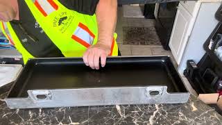 YITAMOTOR Mini Skid Steer Plate Attachment - 1/4" Universal Heavy Duty Quick Attach Weld on Mount