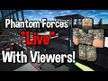 🔴Playing Phantom Forces *Live*! !commands for lists of commands!🔴