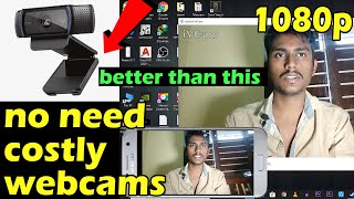 How to use your Phone Camera as a Webcam for Zoom | Online Game Streaming | 1080P - Output [Tamil] screenshot 3
