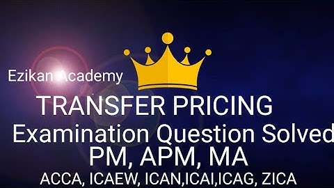 TRANSFER PRICING ACCA