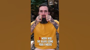 How to Apply Beard Butter with Ricki Hall 👇