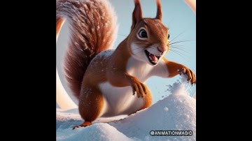 4. Snowflake Surprise #disney #squirrel #disneyanimations #cute #disneyfilms #viralvideo