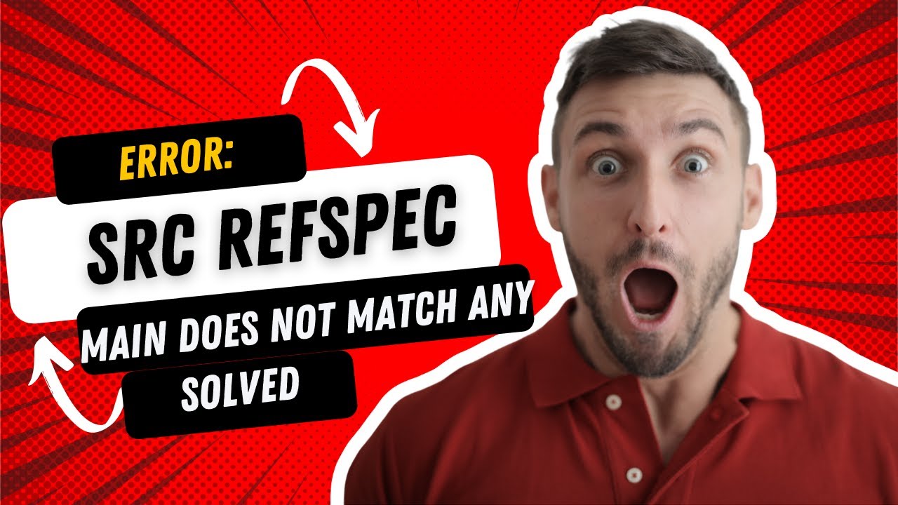 Src, Refspec Master Does Not Match Any