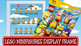 Tutorial - Come costruire un espositore per i Minifigures LEGO!  How to build Display Frame