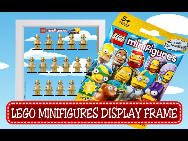 Tutorial - Come costruire un espositore per i Minifigures LEGO! How to  build Display Frame 