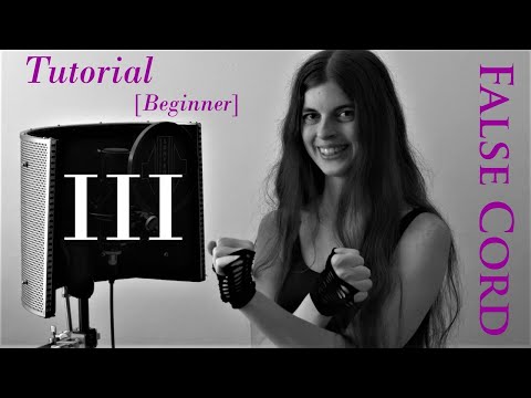 False Cord Tutorial III - How to isolate false cords - Vocal Distortion Tutorials by Aliki Katriou