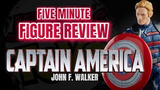 CAPTAIN AMERICA FIGURE REVIEW | John F. Walker | Marvel Legends | Falcon & the Winter Soldier