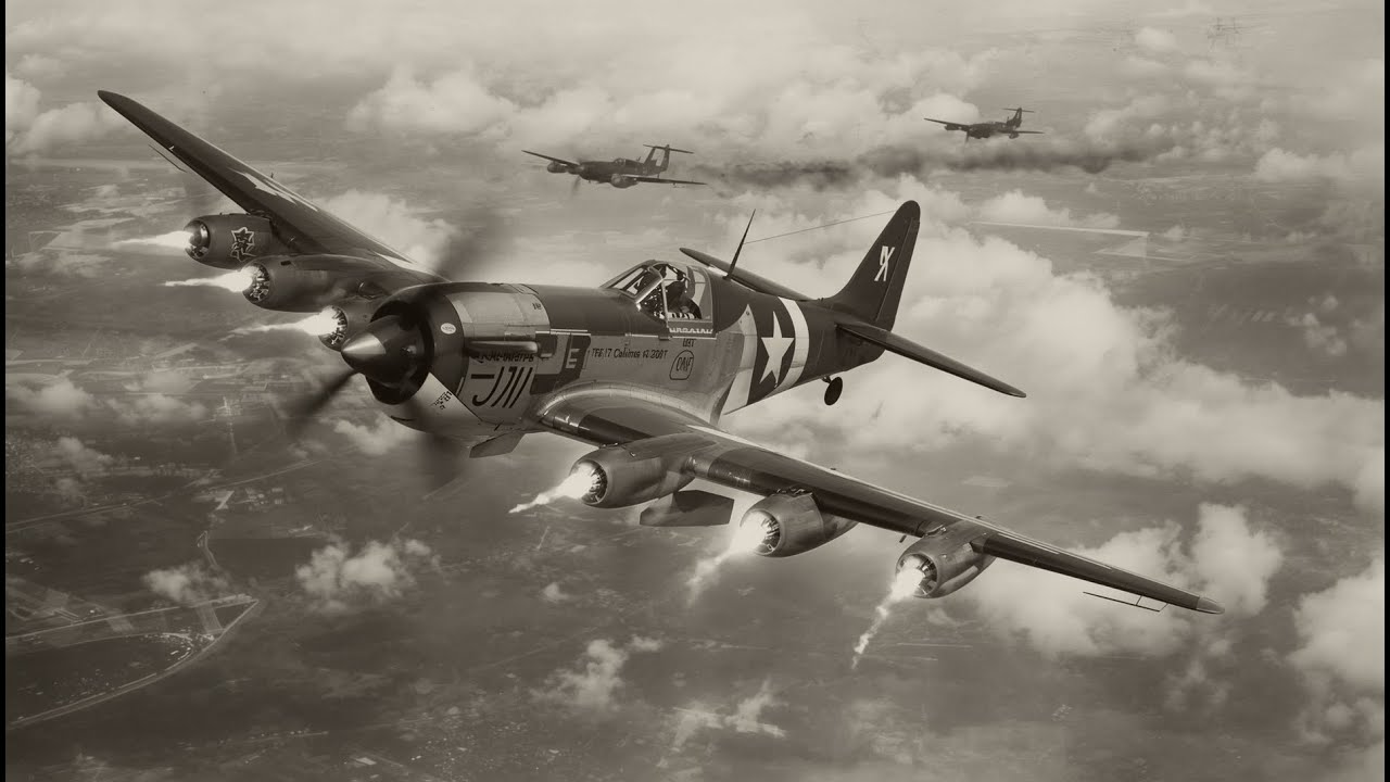 Luftwaffe pilots bombarded P-47s with 20mm cannons—yet marveled how 8 .50-cals hit back harder