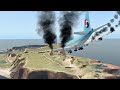 Dangerous Emergency Landing On Small ISLAND