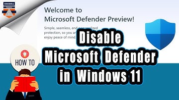 How to disable  Windows Defender in windows 11 |  direct method or using group policy