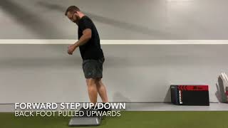 Forward Step Up and Down