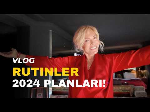 Vlog - RUTİNLER❗️YAP Listesi ve 2024 Planları - Semiramis Pekkan
