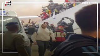 عار كأس العالم جمهور السنغال يصلون المونديال بالليزر