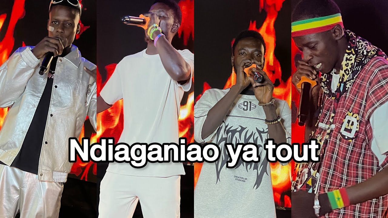 Les rappeurs de Ndiaganiao akk CAN bi coupe bi rek