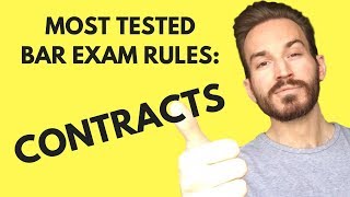 Most Tested Bar Exam Rules: Contracts