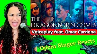 Skyrim | The Dragonborn Comes - VoicePlay feat. Omar Cardona | Opera Singer Reacts
