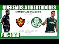 SPORT X PALMEIRAS - PRE-JOGO - ESCALAÇÃO E ULTIMAS NOTICIAS