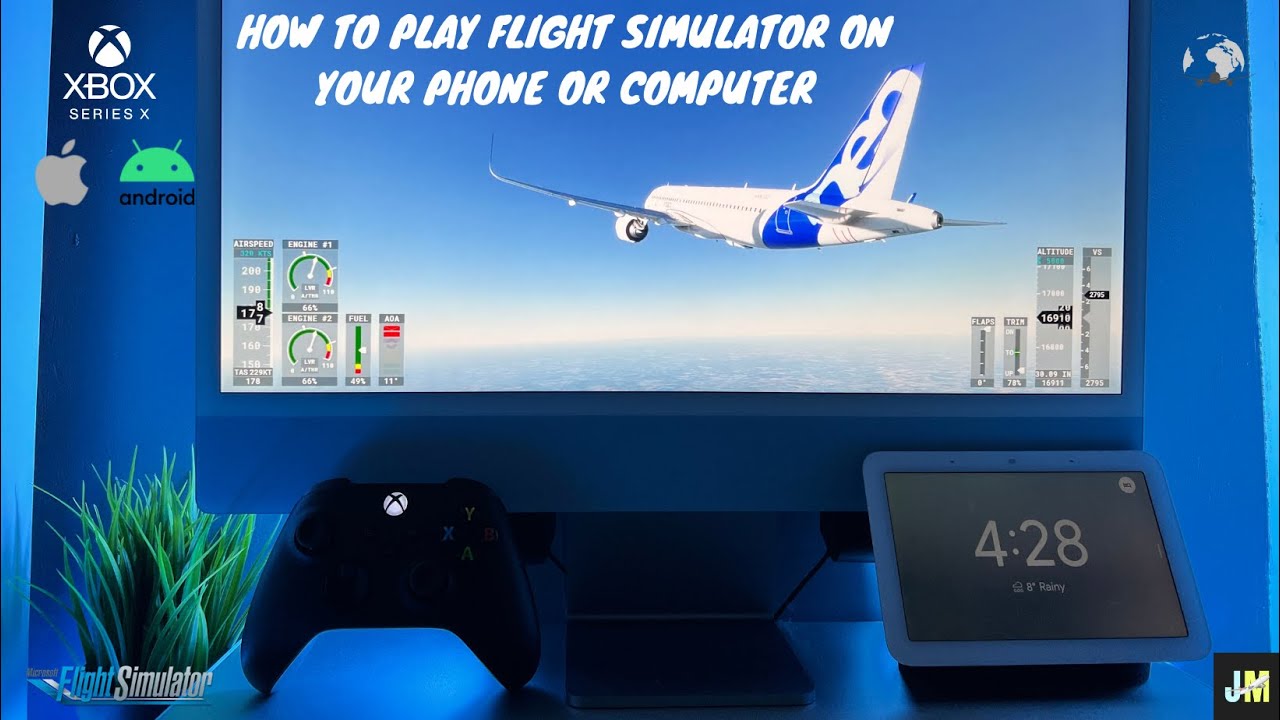 Microsoft Flight Simulator Mobile - How to play on an Android or iOS phone?  - Games Manuals