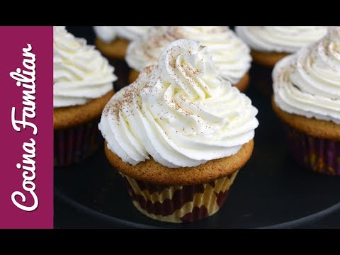 Cupcakes de Pedro Ximénez con crema de queso paso a paso | Recetas caseras de Javier Romero